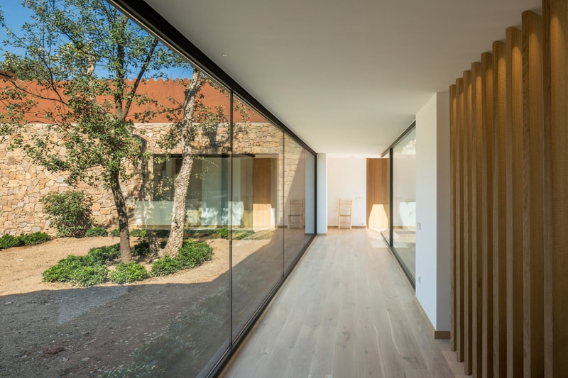 Oxygen House Susanna Cots Emporda Spain Oak Stone Interior Design