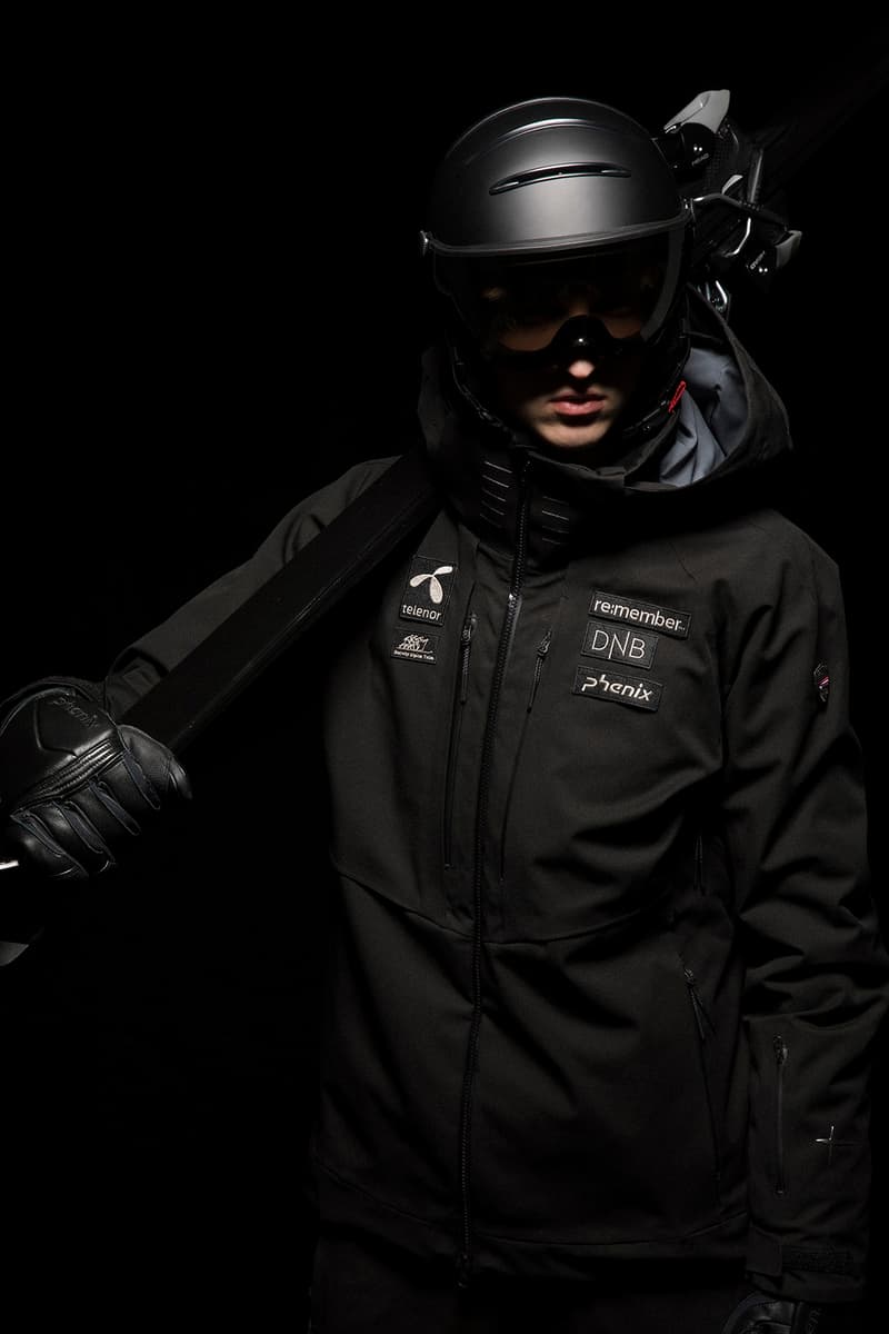 phenix Norway Black and White Collection Lookbook Skiwear Technical Outerwear