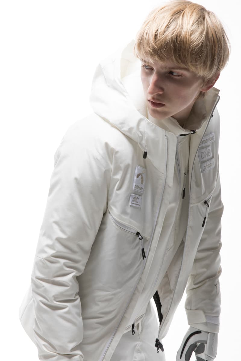 phenix Norway Black and White Collection Lookbook Skiwear Technical Outerwear