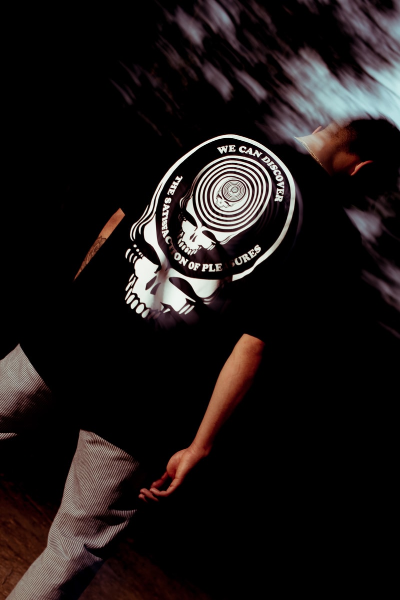 PLEASURES The Grateful Dead Capsule Collection T-Shirts Sweaters Hats Pants Jackets Lookbooks