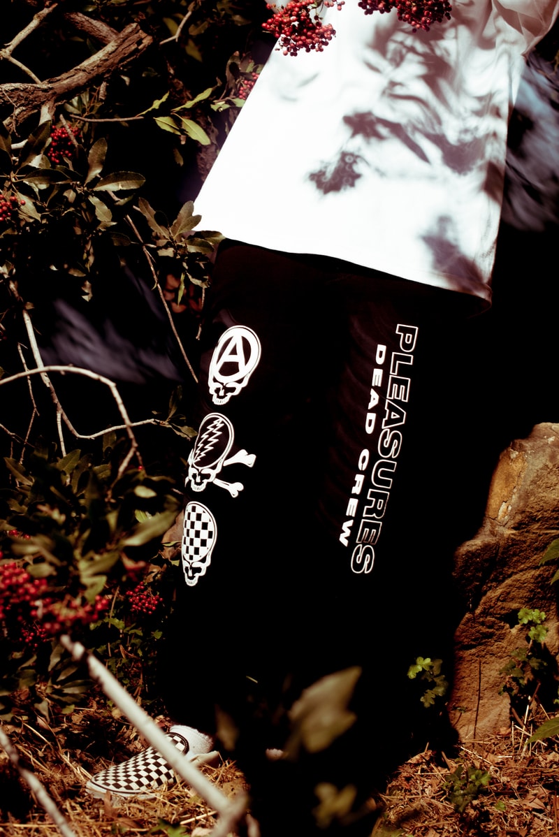 PLEASURES The Grateful Dead Capsule Collection T-Shirts Sweaters Hats Pants Jackets Lookbooks