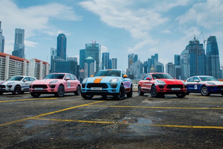 Porsche Gives the Macan a Series of Classic Racing Makeovers