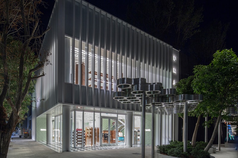 Prada Miami Design District Store Art Basel Florida Luxury Fashion Apparel Accessories Architecture