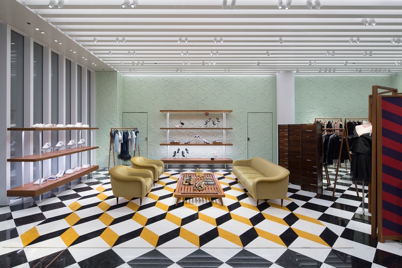 Prada Miami Design District Store Art Basel Florida Luxury Fashion Apparel Accessories Architecture