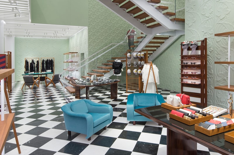 Prada Miami Design District Store Art Basel Florida Luxury Fashion Apparel Accessories Architecture