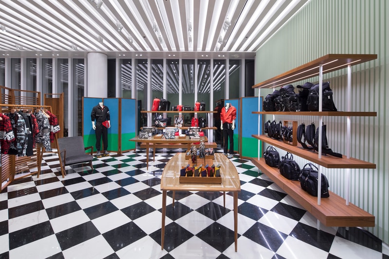 Prada Miami Design District Store Art Basel Florida Luxury Fashion Apparel Accessories Architecture