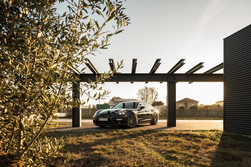 Architecture Firm Creates Art Gallery-Inspired Garage in Portugal