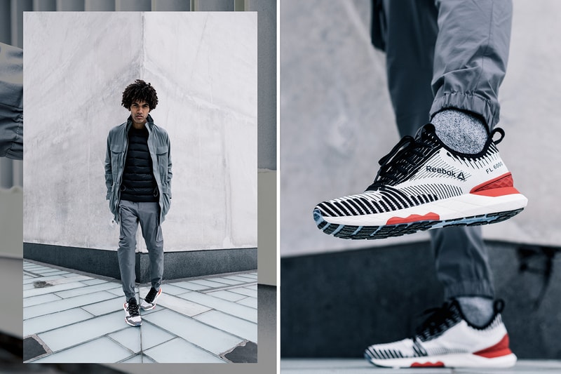 Reebok Floatride 6000 Black/White and Primal Red Colorway