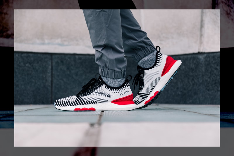 Reebok Floatride 6000 Black/White and Primal Red Colorway