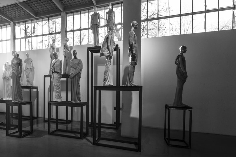 Rick Owens SUBHUMAN INHUMAN SUPERHUMAN Look Inside Milan Italy Triennale Di Milano