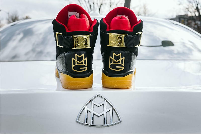 Rick Ross and Ewing Athletics Link on Luxe 33 Hi Sneaker