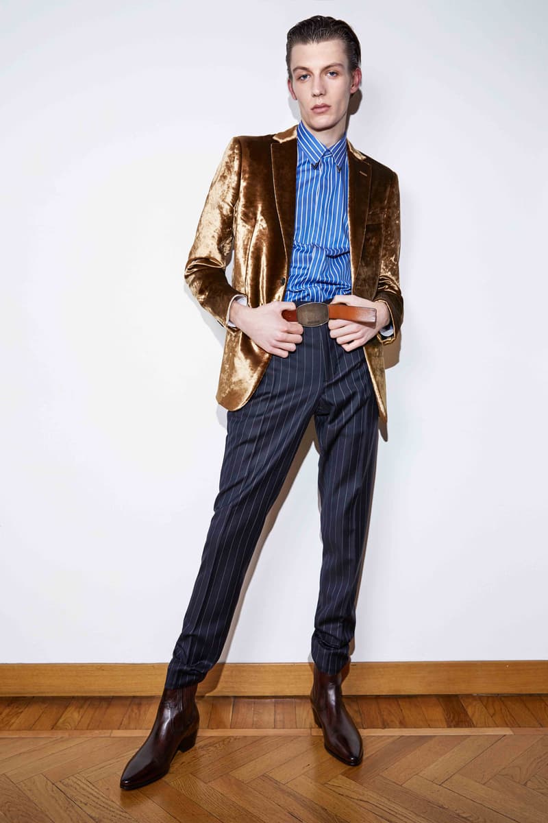 Roberto Cavalli 2018 Pre Fall Mens Collection Lookbook Suits Jackets Pants