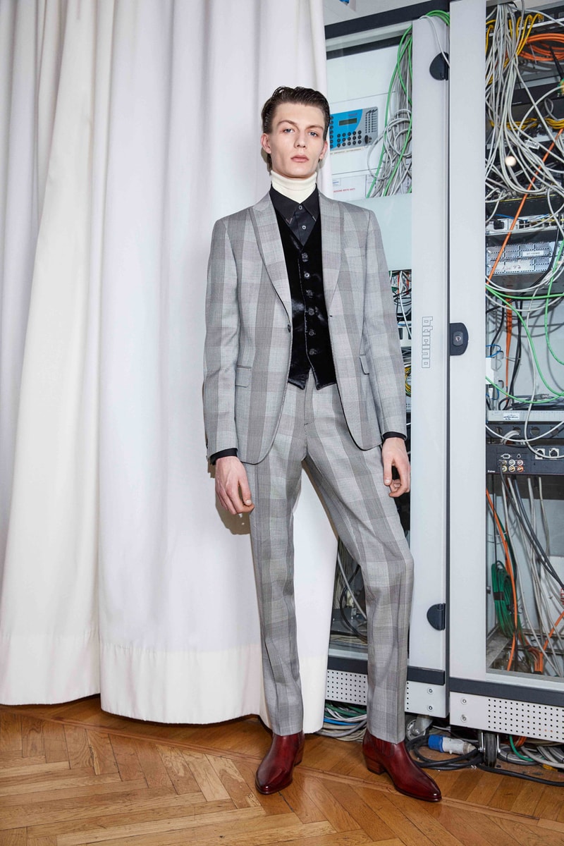 Roberto Cavalli 2018 Pre Fall Mens Collection Lookbook Suits Jackets Pants