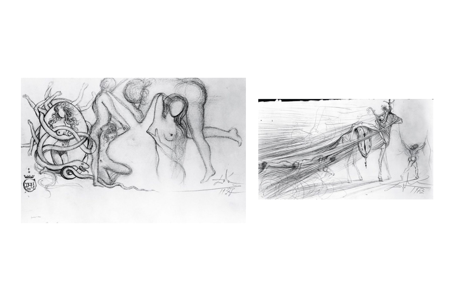Salvador Dali art surrealism playboy nudes