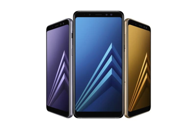 Samsung Galaxy A8 Plus Smartphone Dual Front Selfie Camera