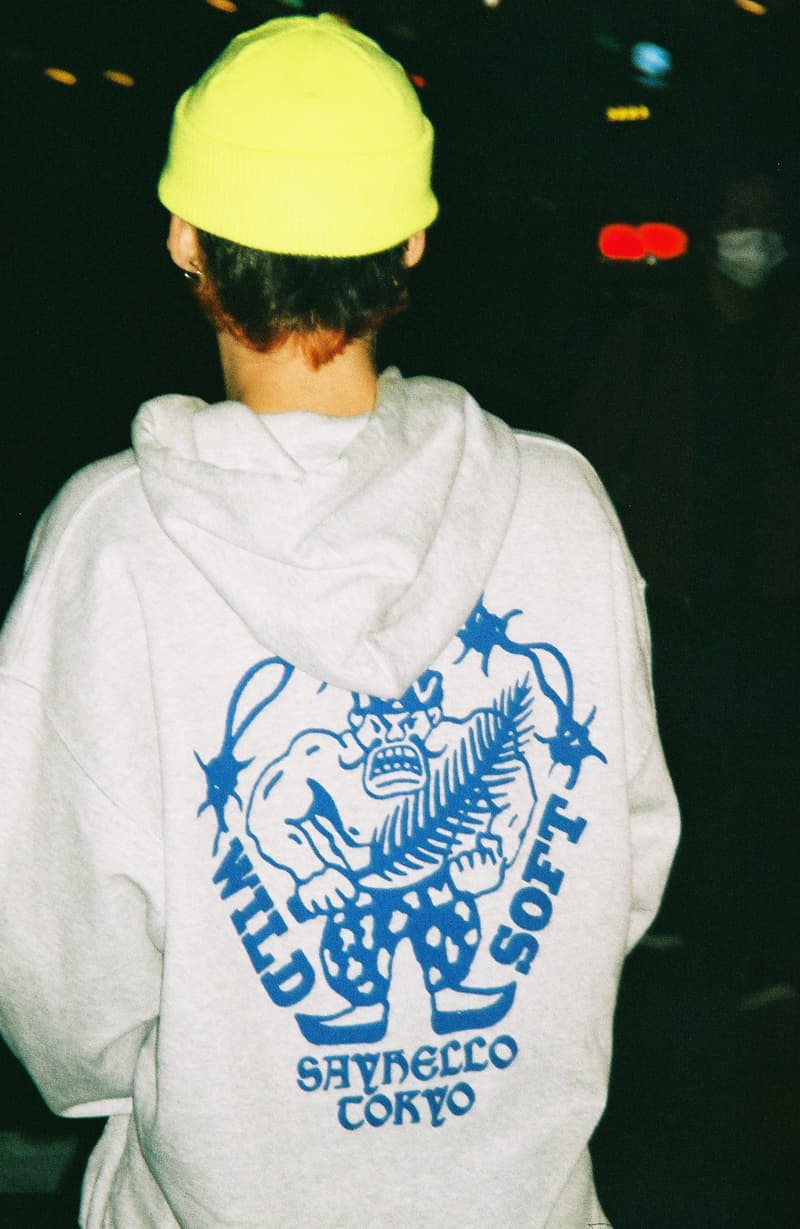 SAYHELLO Drops Issue #3 Lookbook Collection Japanese Streetwear Mens street culture fashion japan tokyo