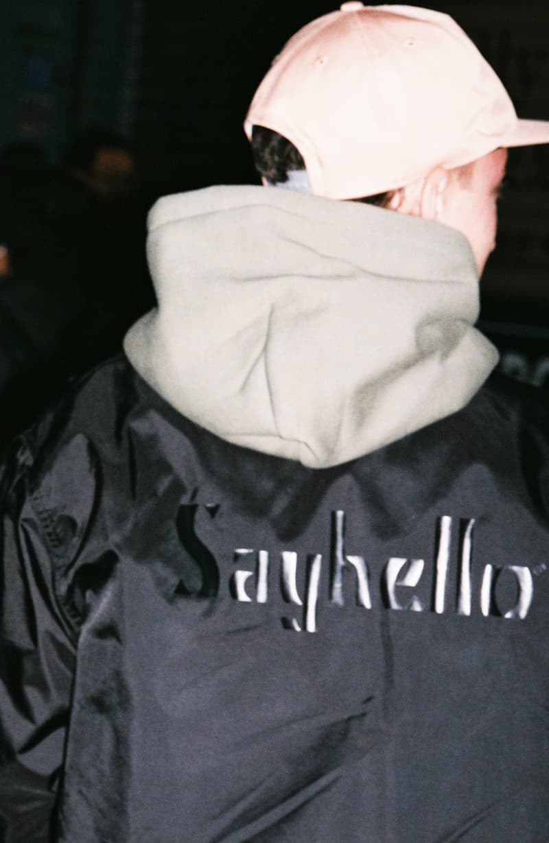 SAYHELLO Drops Issue #3 Lookbook Collection Japanese Streetwear Mens street culture fashion japan tokyo