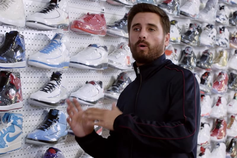 Scott Disick Goes 'Sneaker Shopping' in 