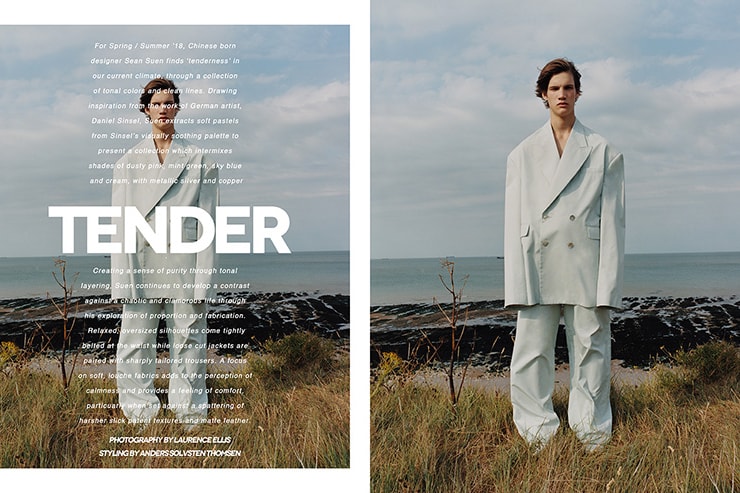 Sean Suen Spring/Summer 2018 Collection Lookbook Paris Fashion Week Men's