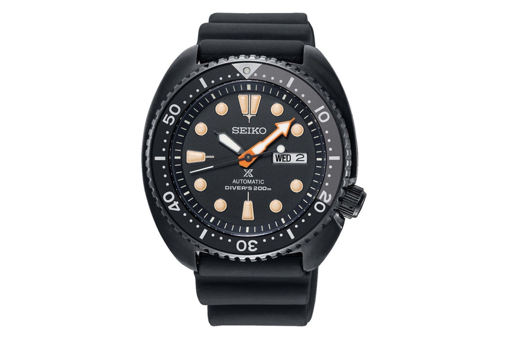 Seiko Prospex Black Series Diving Watches chronograph sea water solar driving system japan watch