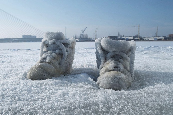 Sigalit Landau Creates Salt Sculptures of Everyday Objects