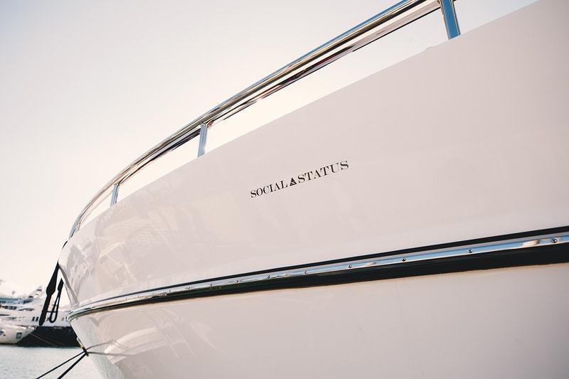 Social Status Air Jordan 1 Rust Pink Igloo Yacht Pop-up Release Art Basel Miami