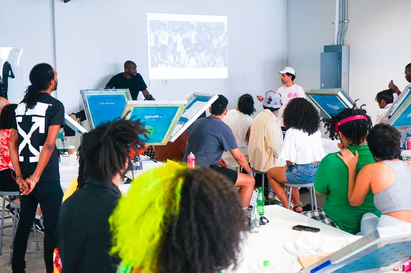 Social Studies Miami T-shirt Workshop Recap Virgil Abloh Heron Preston Angela Baque Art Basel Awake NY 