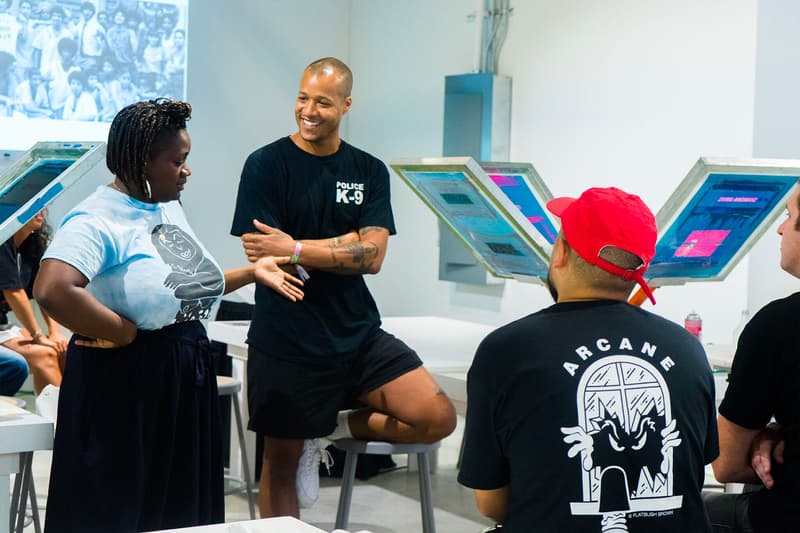 Social Studies Miami T-shirt Workshop Recap Virgil Abloh Heron Preston Angela Baque Art Basel Awake NY 