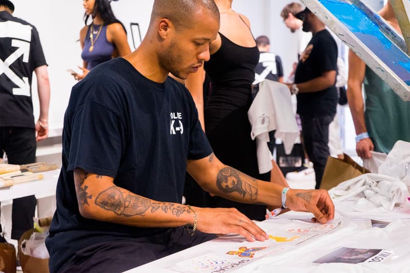 Social Studies Miami T-shirt Workshop Recap Virgil Abloh Heron Preston Angela Baque Art Basel Awake NY 