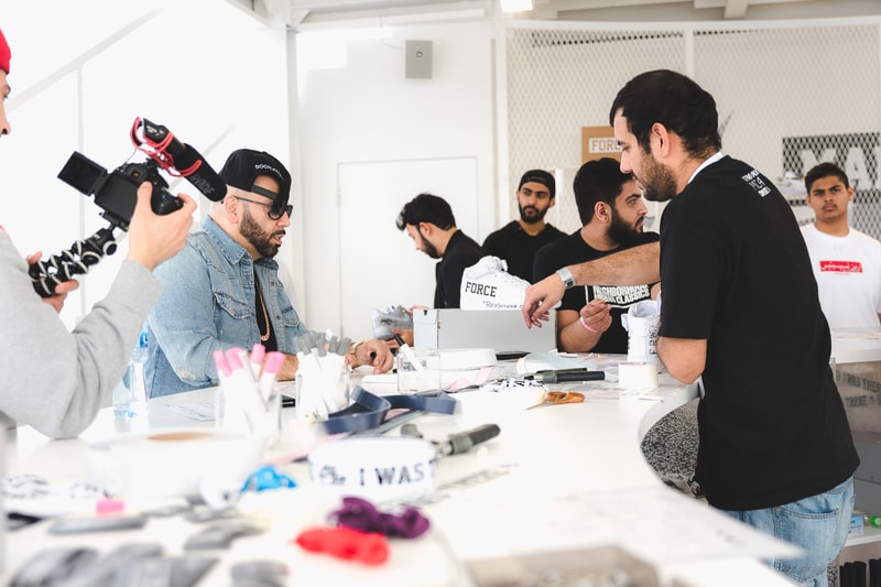 Dubai Sole DBX 2017 Recap Photos Jeff Staple Nike Puma han kjobenhavn custom levis denim workshop pigeon dunk supreme punching bag deck bearbrick undercover basketball air force 1 af100 pusha t dior mo flo serious klein teyana taylor shebani