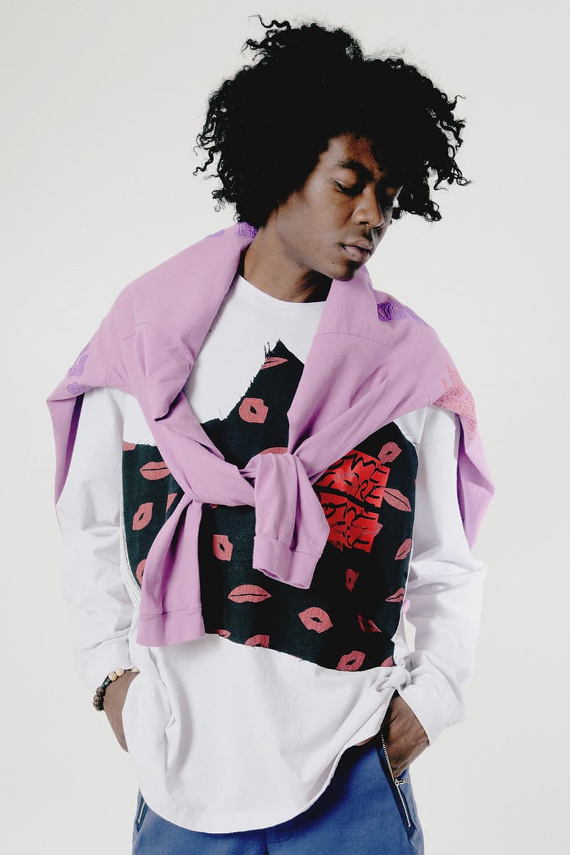 Some Ware Winter 2017 Editorial Union Los Angeles 2017 December 21 Release Date Info Cali Thornhill DeWitt Brendan Fowler asymmetrical pink red apron smock
