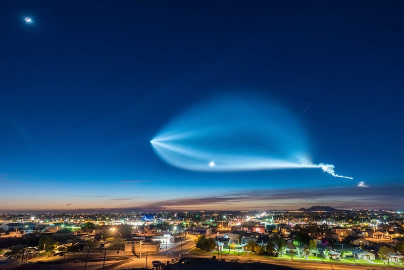 Watch a Timelapse of SpaceX's Recent Falcon 9 Launch