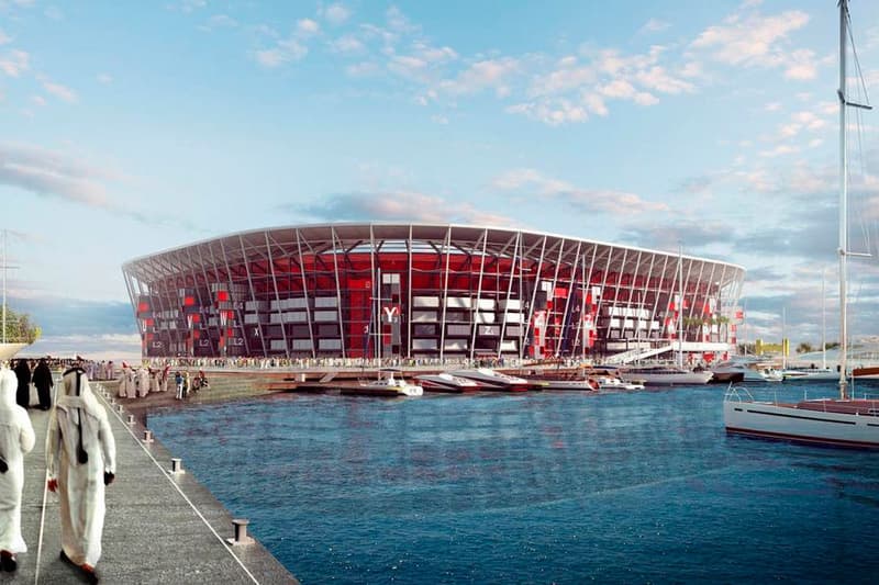 FIFA World Cup 2022 Qatar Stadium Shipping Containers