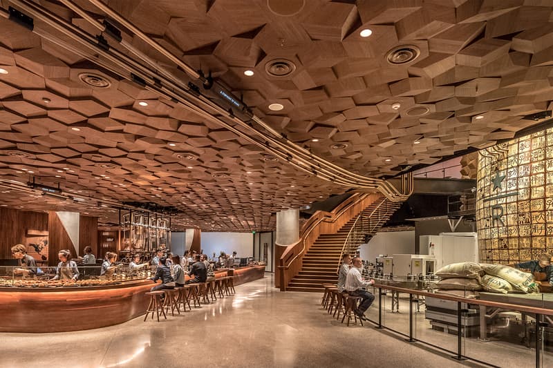 Starbucks Reserve Roastery Shanghai Largest Biggest World Earth