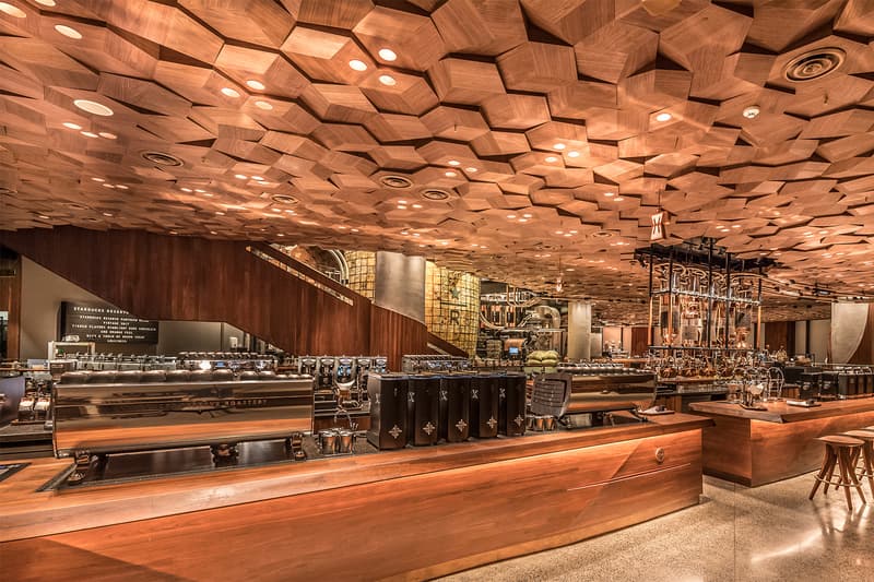 Starbucks Reserve Roastery Shanghai Largest Biggest World Earth