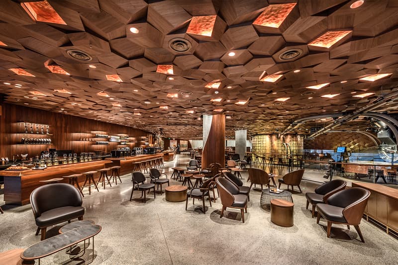 Starbucks Reserve Roastery Shanghai Largest Biggest World Earth