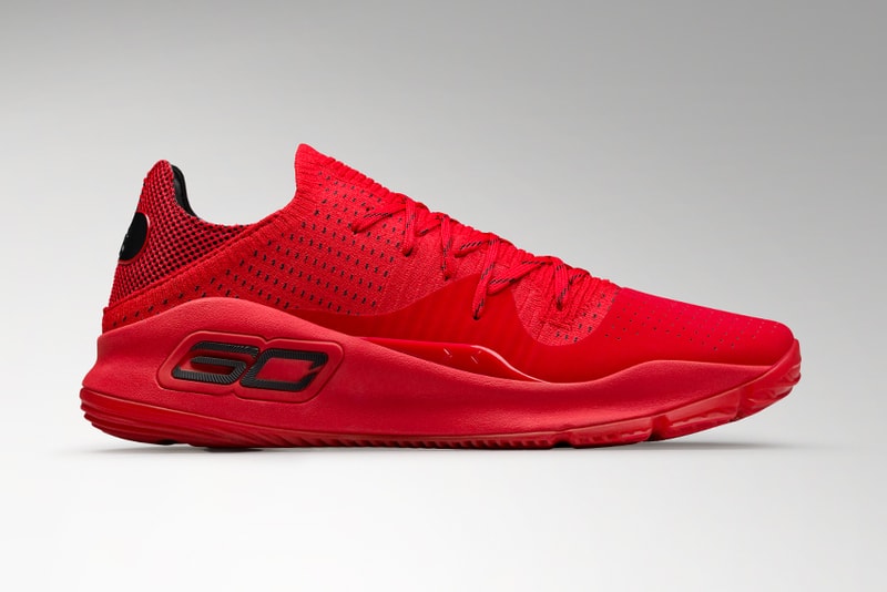 Under Armour Curry 4 Low Nothing But Nets Red Stephen Curry United Nations Malaria Campaign