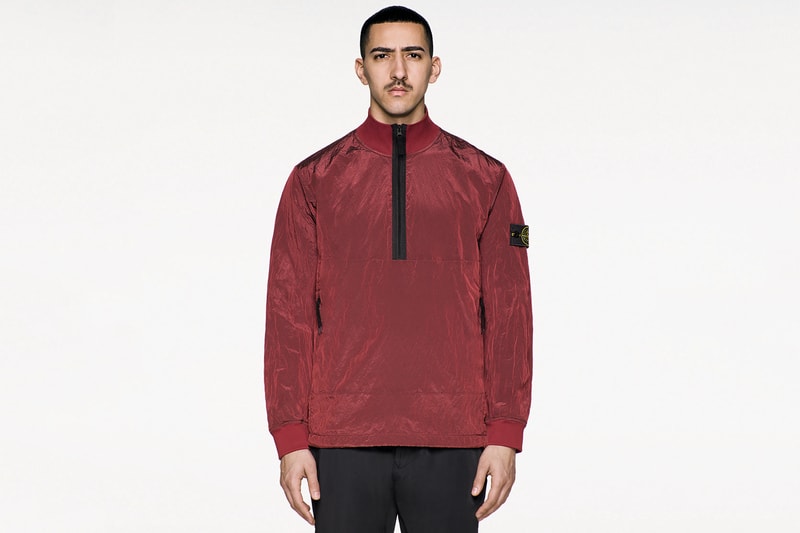 Stone Island Carlo Rivetti Nylon Metal Finish Fall/Winter 2017 Tank Shield Big Loom Jacquard