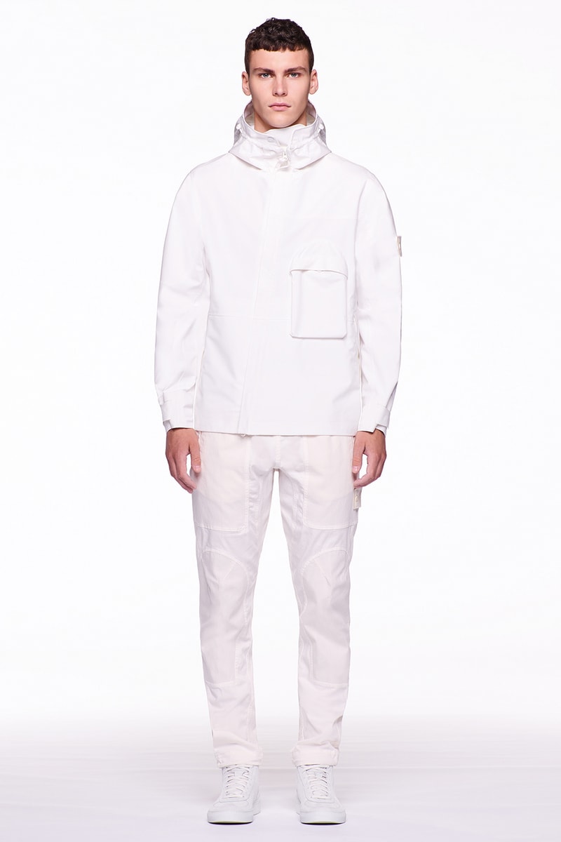 Stone Island Carlo Rivetti Marina Spring Summer 2018 Lookbook Outerwear Jackets Vests Pants