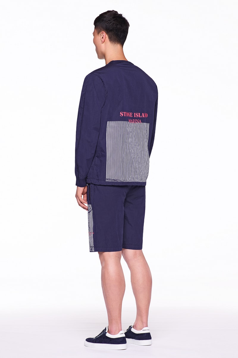 Stone Island Carlo Rivetti Marina Spring Summer 2018 Lookbook Outerwear Jackets Vests Pants