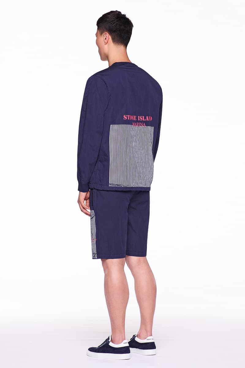 Stone Island Carlo Rivetti Marina Spring Summer 2018 Lookbook Outerwear Jackets Vests Pants