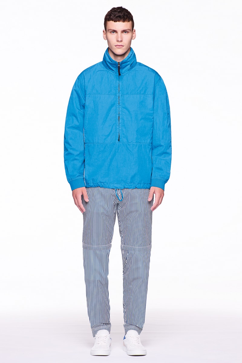 Stone Island Carlo Rivetti Marina Spring Summer 2018 Lookbook Outerwear Jackets Vests Pants
