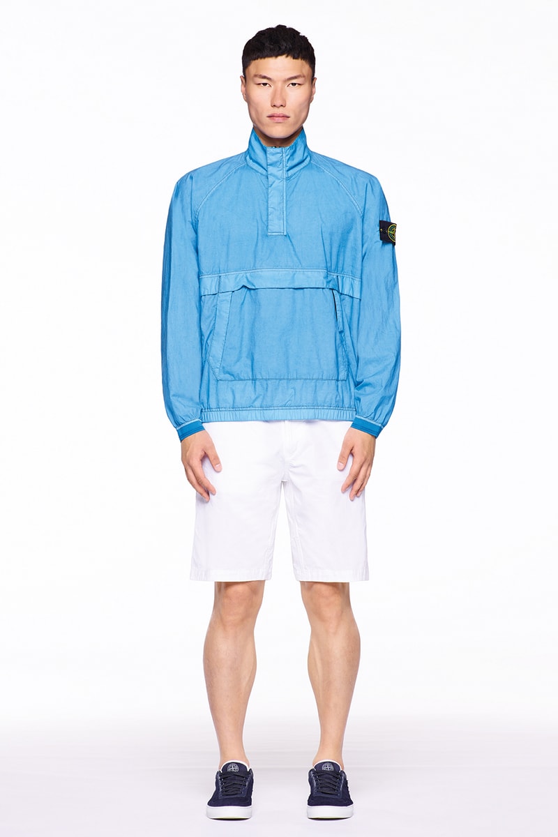 Stone Island Carlo Rivetti Marina Spring Summer 2018 Lookbook Outerwear Jackets Vests Pants