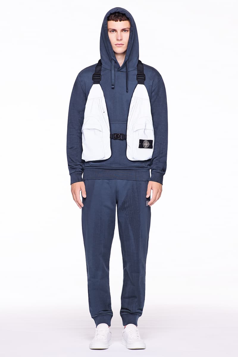 Stone Island Carlo Rivetti Marina Spring Summer 2018 Lookbook Outerwear Jackets Vests Pants