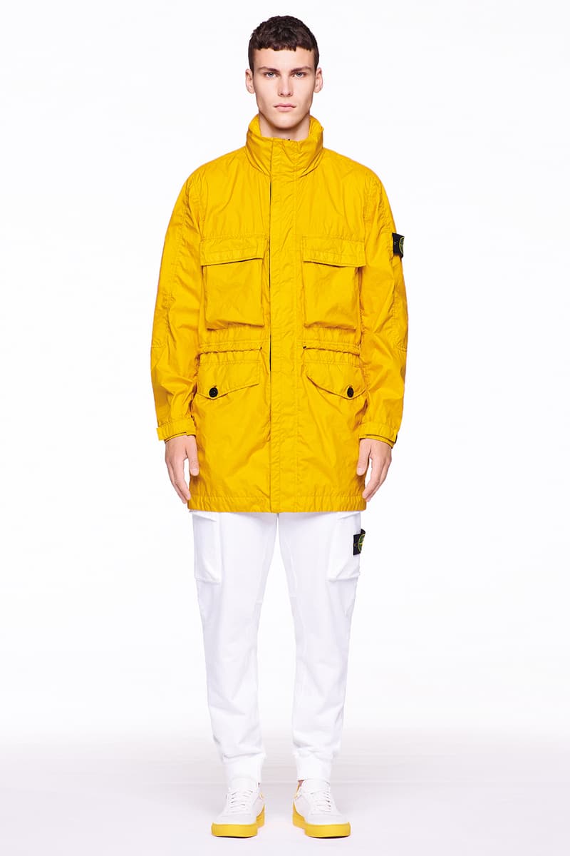 Stone Island Carlo Rivetti Marina Spring Summer 2018 Lookbook Outerwear Jackets Vests Pants