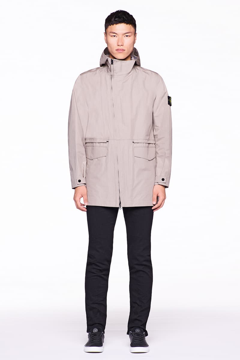 Stone Island Carlo Rivetti Marina Spring Summer 2018 Lookbook Outerwear Jackets Vests Pants