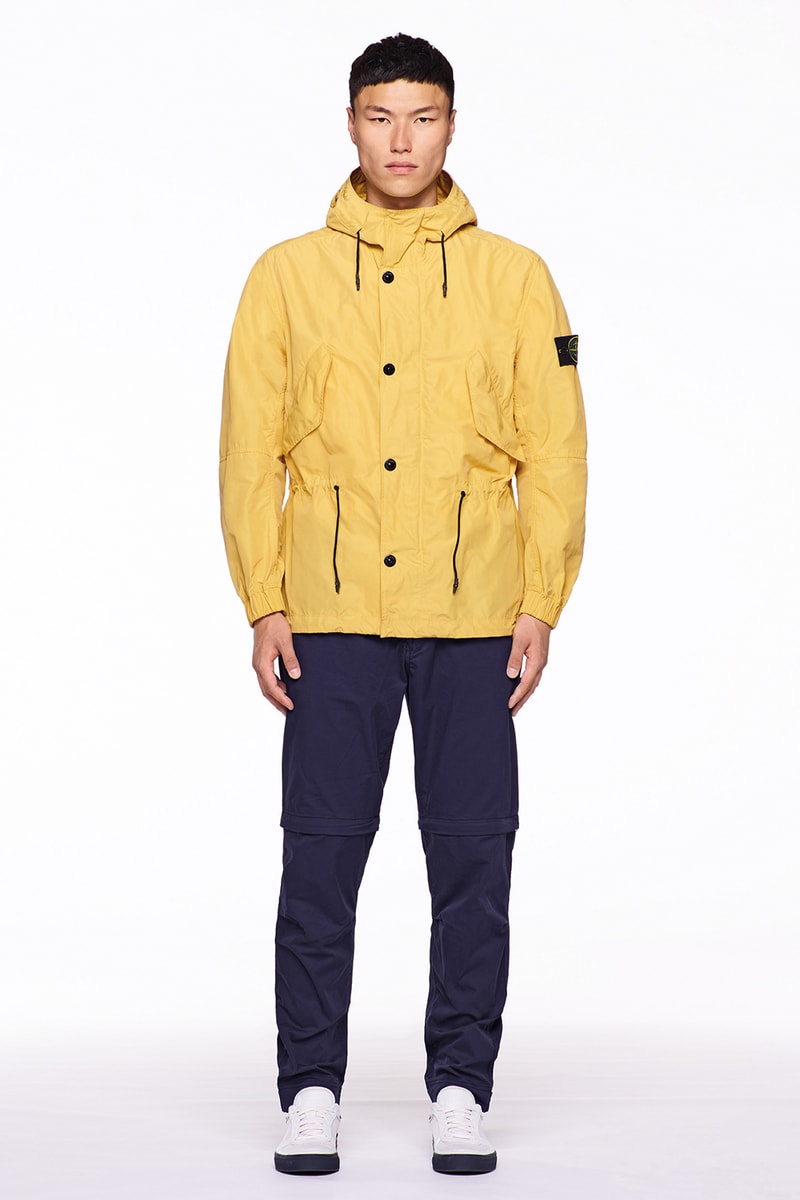 Stone Island Carlo Rivetti Marina Spring Summer 2018 Lookbook Outerwear Jackets Vests Pants