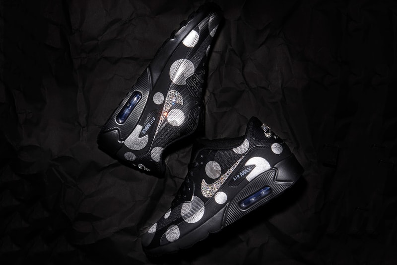 STuREET Accents Sneakers With Rust and Rhinestones