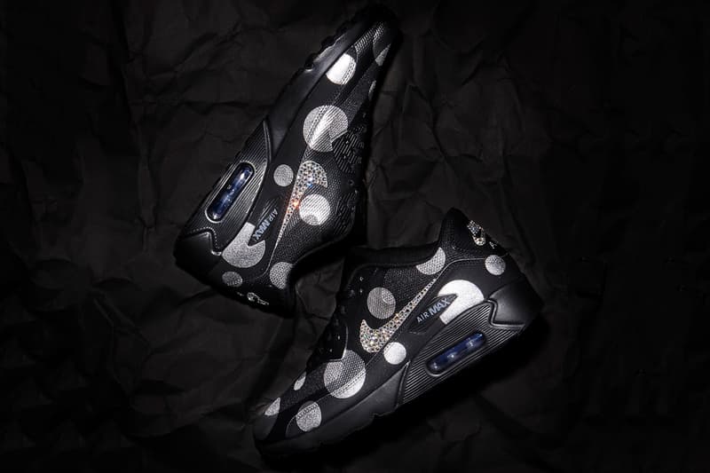 STuREET Accents Sneakers With Rust and Rhinestones