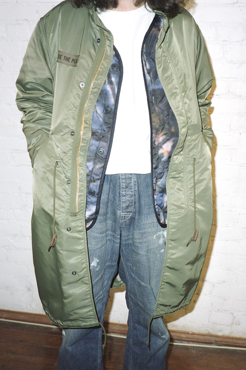 Stüssy Alpha Industries M-51 Fishtail Parka Liner January 1 2018 Release